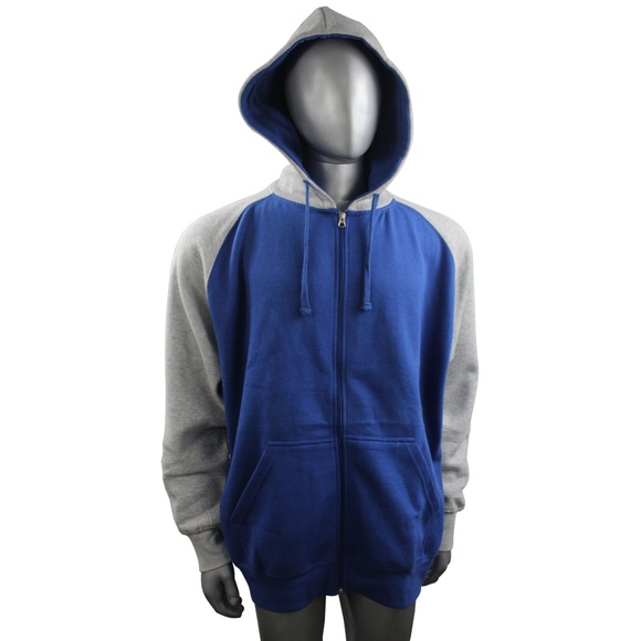 two colour hoodies